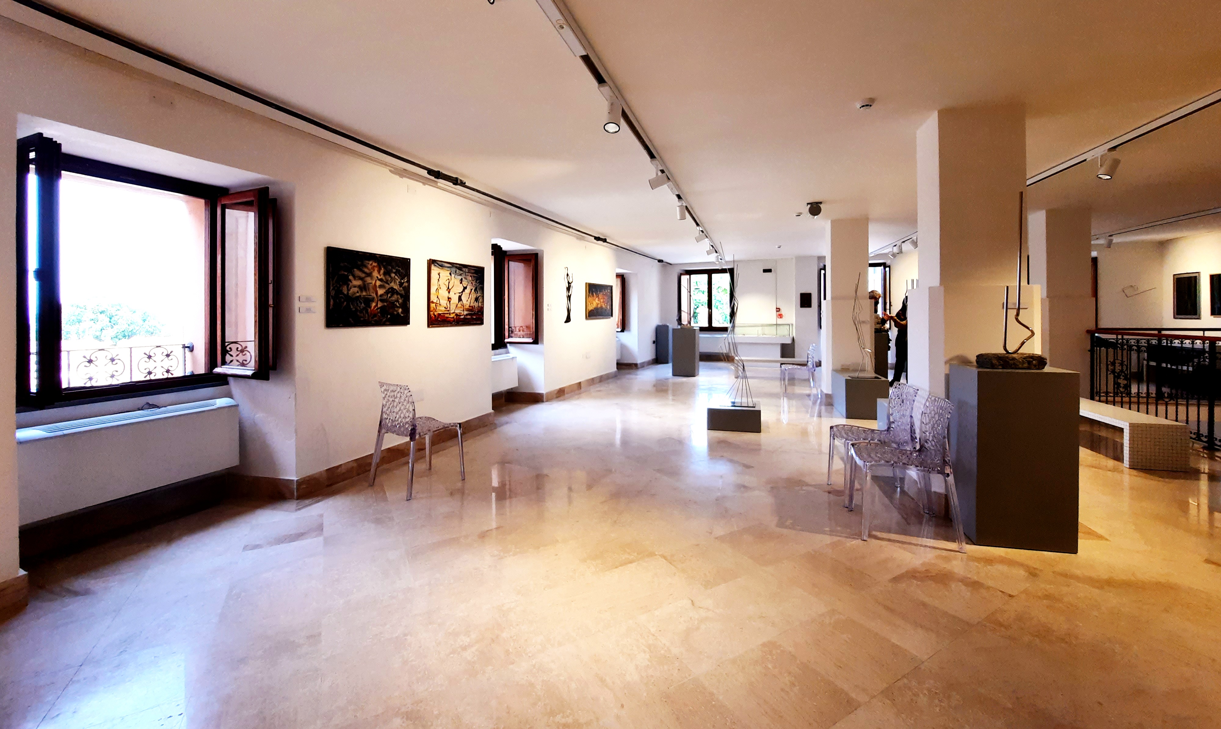 La sala superiore del MUACC