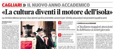 La notizia su  La Nuova Sardegna del 7 maggio 2022 a pagina 9