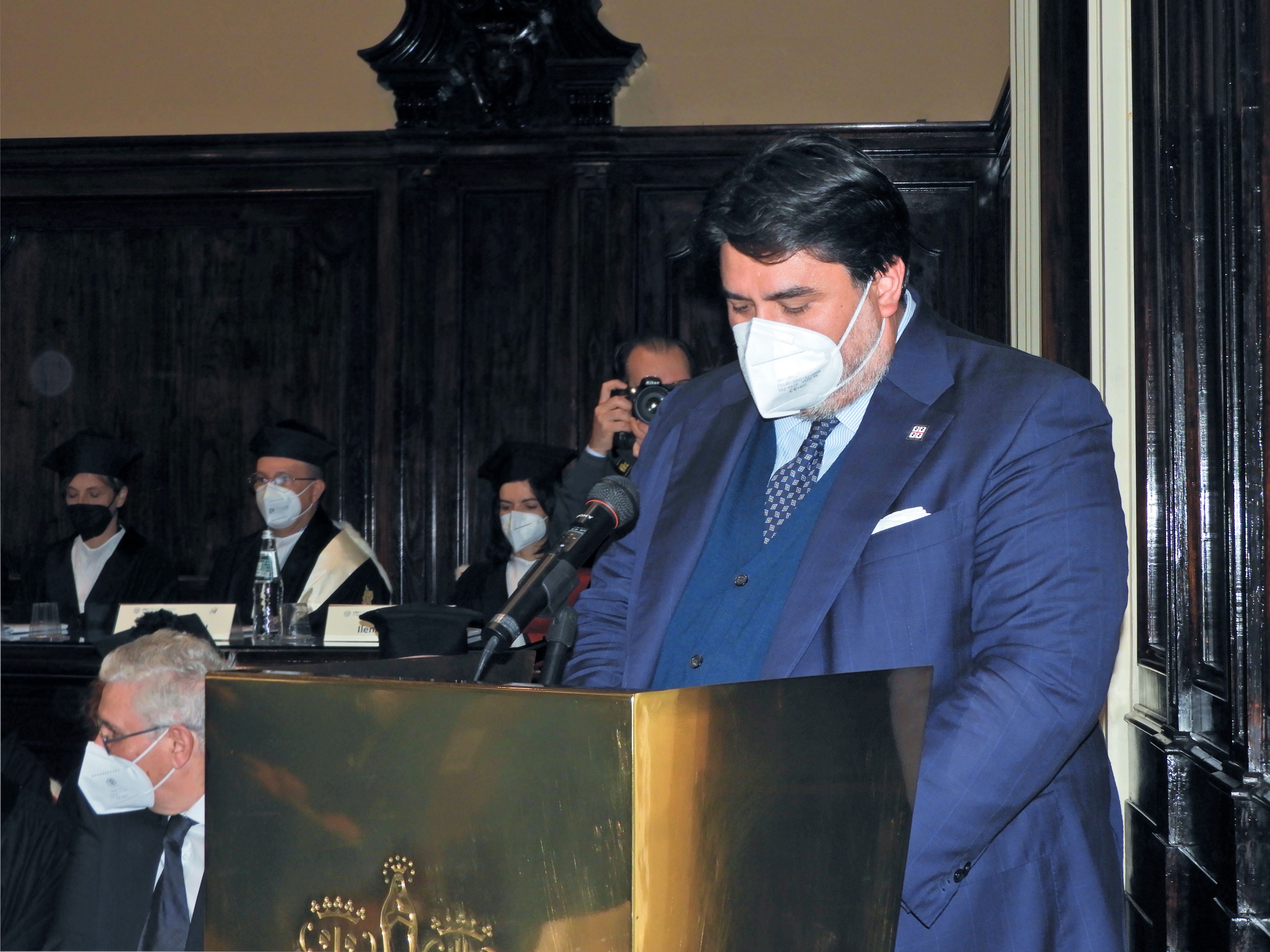 Il saluto del Presidente della Regione Autonoma della Sardegna Christian Solinas