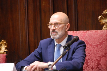 Il Prorettore Gianni Fenu ha introdotto la mattinata