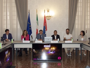 Un'altra immagine della conferenza stampa