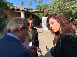 L'incontro del Rettore con Lorena Lorefice e Eleonora Cocco