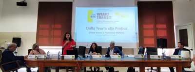 L'intervento di Chiara Garau durante i lavori del convegno