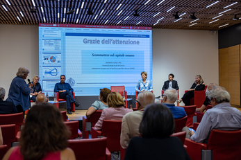 Cagliari. Una fase dei lavori in Fondazione di Sardegna