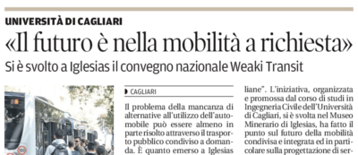 La Nuova Sardegna di domenica 12 giugno 2022