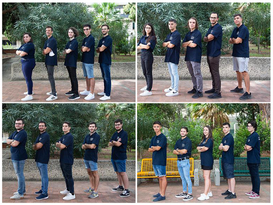 Gli allievi e le allieve che hanno preso parte al corso UniCa-Samsung nel 2021