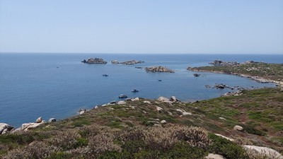 Villasimius. Panoramica dell'Area marina protetta