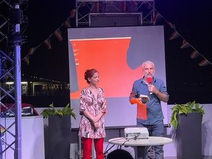 Intreccio di saperi  e conoscenza al Poetto. Ester Cois e Marco Lutzu