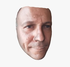 Immagine di un volto artefatto