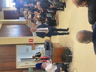 Una fase della lectio magistralis