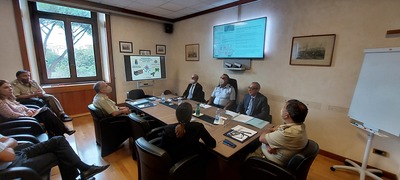 Un'altra immagine dei lavori tenutosi al Palazzo Marina