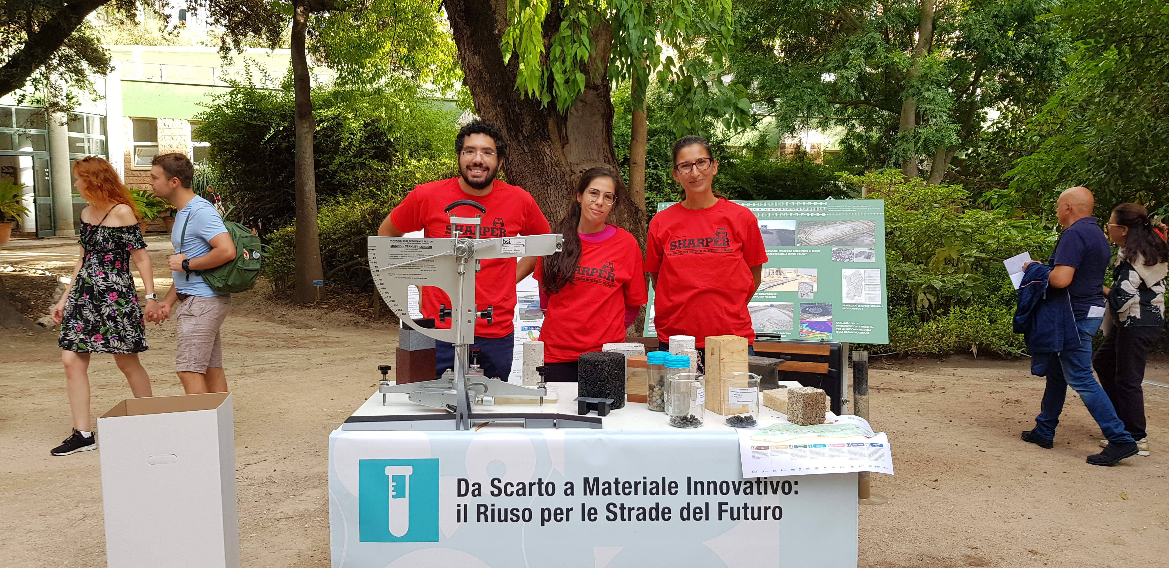 Volti sorridenti all'Orto botanico