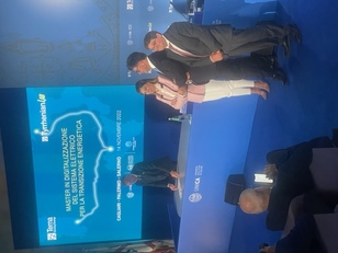 Cagliari. Sa sinistra, Fabrizio Pilo, Anita Pili, Francesco Del Pizzo e Francesco Mola