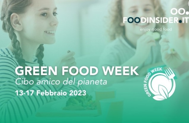 L'immagine simbolo della Green Food Week 2023