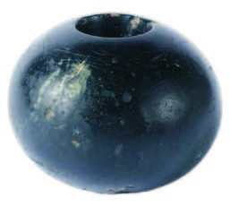 Collezioni litiche preistoriche - pomo sferoide in roccia metamorfica, V millennio a.C.