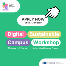 Digital Sustainable Campus Workshop