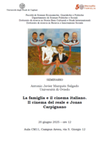 La famiglia e il cinema italiano. Il cinema del reale e Jonas Carpignano
