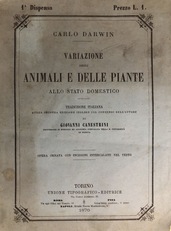 Variazione degli animali e delle piante allo stato domestico