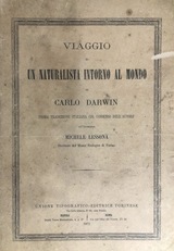 Viaggio di un naturalista intorno al mondo