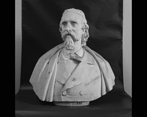 Busto marmoreo di Paolo Mantegazza