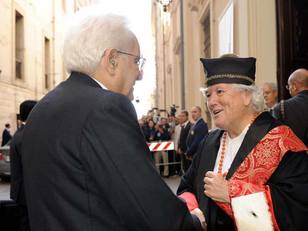Il Presidente Mattarella incontra il Rettore
