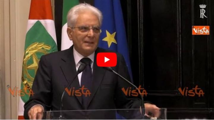 Il Presidente Mattarella