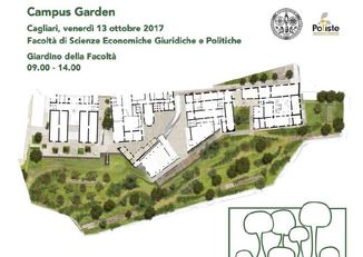 Il giardino del Campus Sant'Ignazio