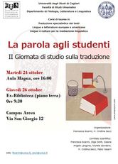 Consulta la locandina della seconda giornata