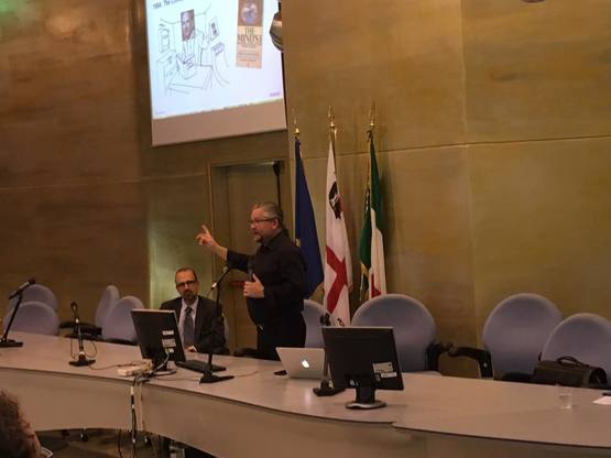 Gary McGraw e il prof. Giacinto