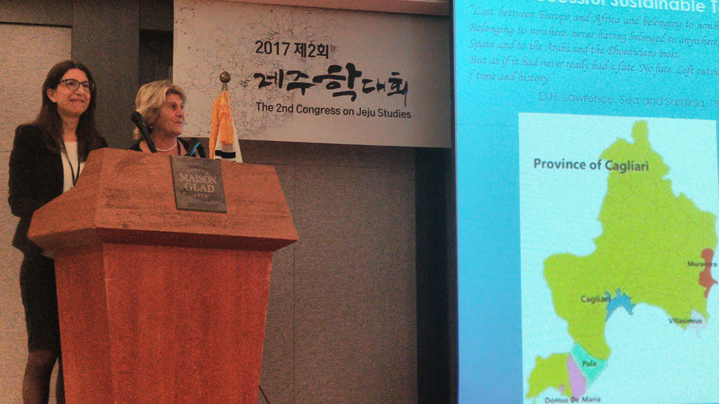 Conferenza Jeju, 2/3 novembre 2017 - intervento UniCa