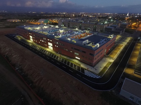 Il CeSAR ripreso dall'alto con l'utilizzo di un drone