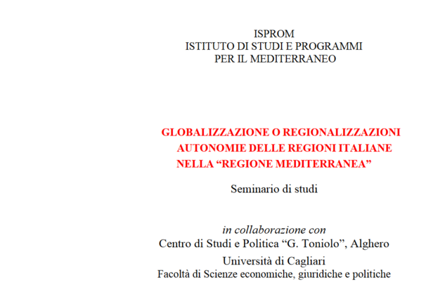 Seminario di studi su globalizzazione o regionalizzazioni