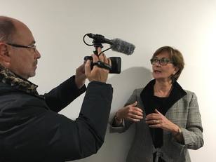 CeSAR, Roberta Vanni intervistata da Paolo Matta per L'Unione Sarda e il TG di Videolina