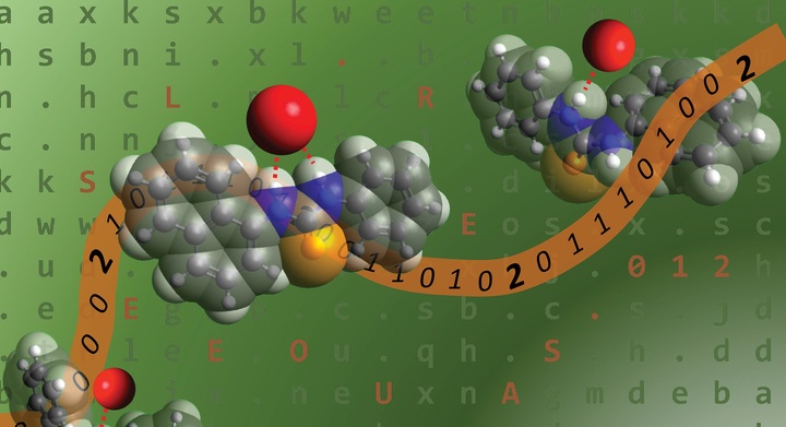 ChemComm, la copertina della rivista con l'articolo sulle porte logiche molecolari
