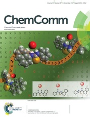 ChemComm, la copertina: quello sulle porte logiche molecolari scritto dai ricercatori di UniCa è l'hot article del mese