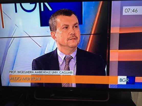 Il prof. Aldo Muntoni a Buongiorno Regione Sardegna - RAI