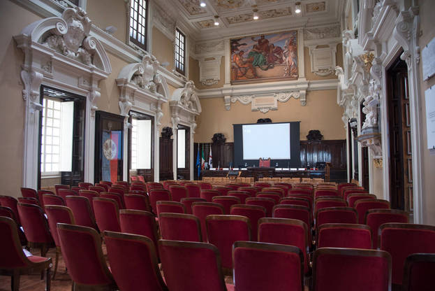 L'Aula magna del Rettorato