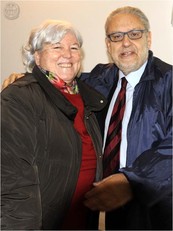 Pietro Ciarlo, Prorettore per la semplificazione e l&rsquo;innovazione amministrativa, con il Rettore Maria Del Zompo