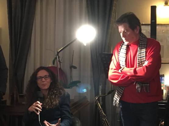 Pamela Ladogana con Angelo Liberati