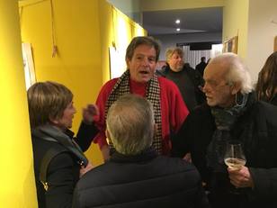 Angelo Liberati con la prof.ssa Maria Luisa Frongia (a sinistra)