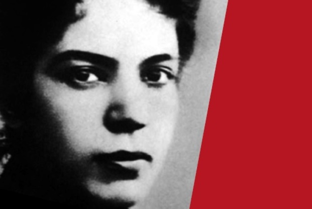 Un ritratto di Grazia Deledda (particolare della locandina)