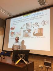 Prof. Charles Forceville (University of Amsterdam) during a lecture in 2017