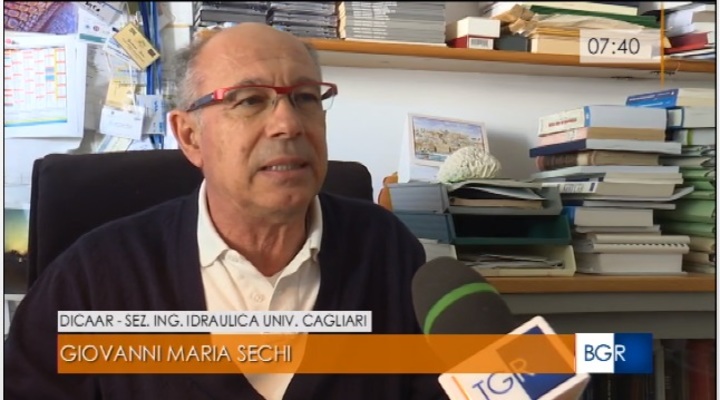 Giovanni Maria Sechi intervistato da Mauro Scanu per il TgR RAI