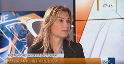 Maria Antonietta De Luca, ricercatrice al Dipartimento di Scienze biomediche e coordinatrice per UniCa del progetto JUSTSO