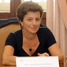 Alessandra Carucci durante una delle riunioni EDUC ospitate a Cagliari e coordinate dalla professoressa