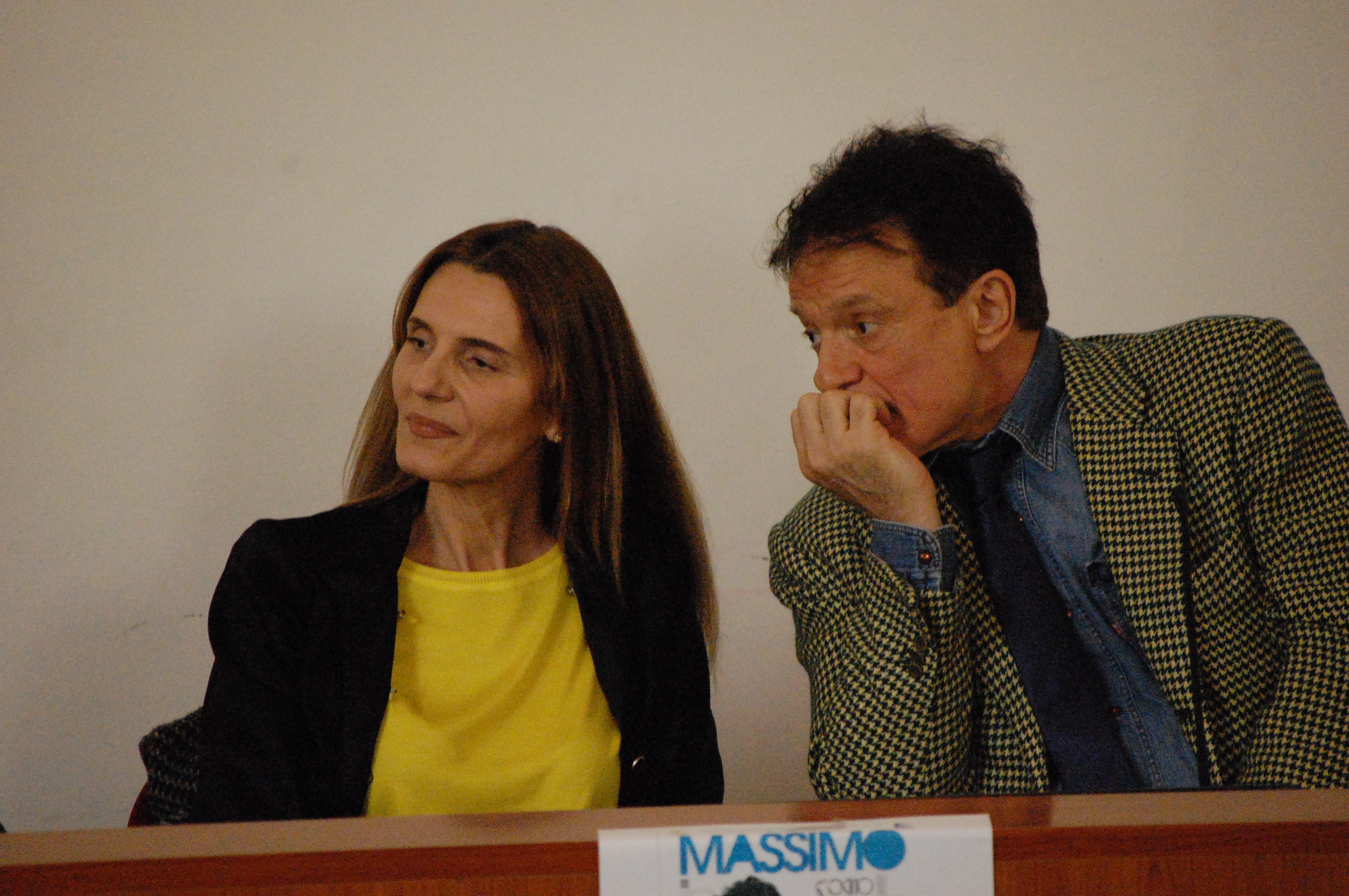 Maria Francesca Chiappe e Massimo Ranieri