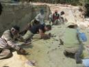 Lo scavo in Etiopia: ricercatori al lavoro