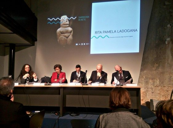 Pamela Ladogana al convegno "Sardegna in Rete"