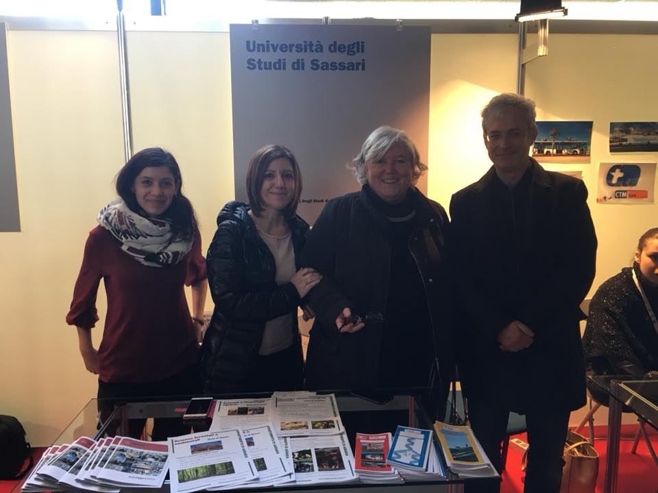 Il Rettore con Sassari