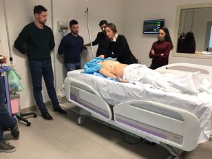 Le visite guidate al Centro di Simulazione Medica Avanzata, un'altra novità delle Giornate di Orientamento 2018